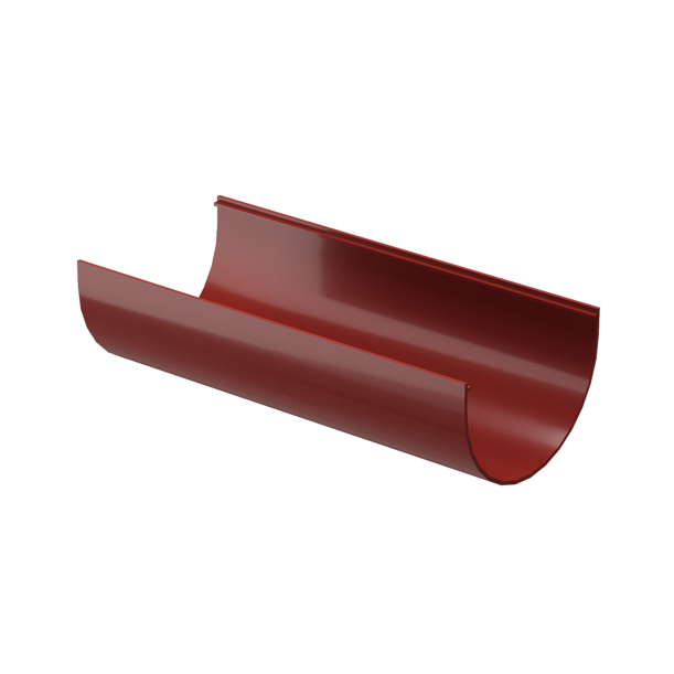 Желоб водосточный 2 м Standard, красный - 1